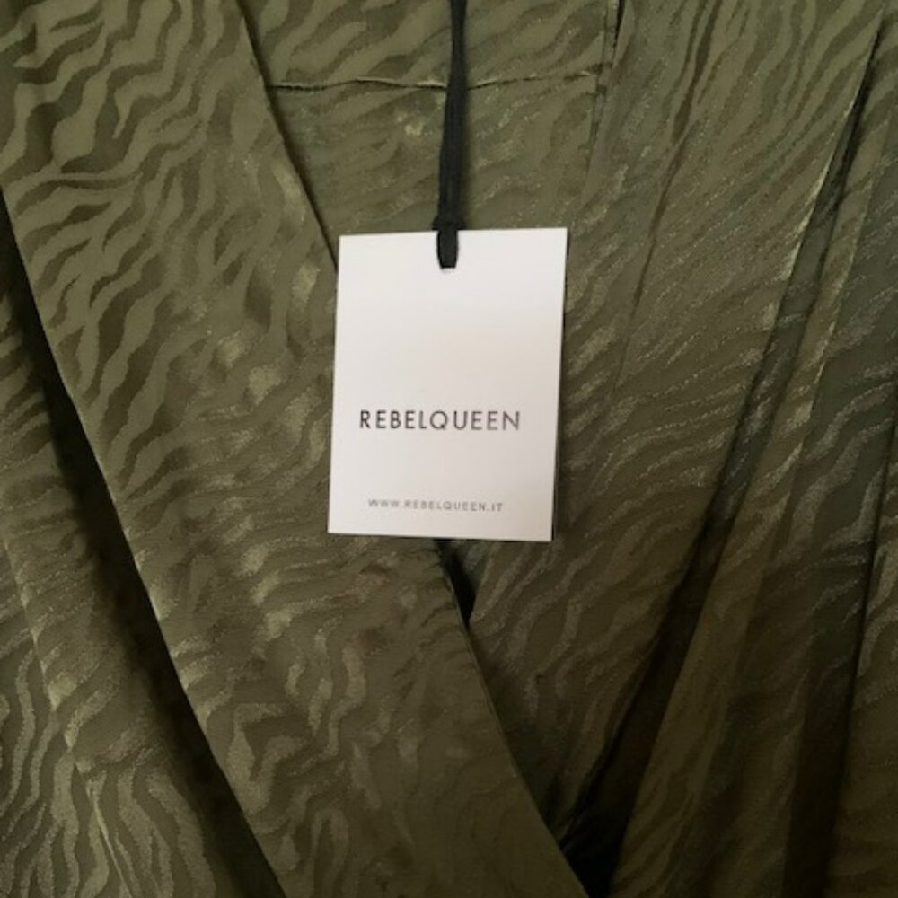 Military Green Rebel Queen Dress